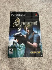 Resident Evil 4 Playstation 2 Custom Wall Flag Banner Tapestry 2 x 3 Ft, PS2