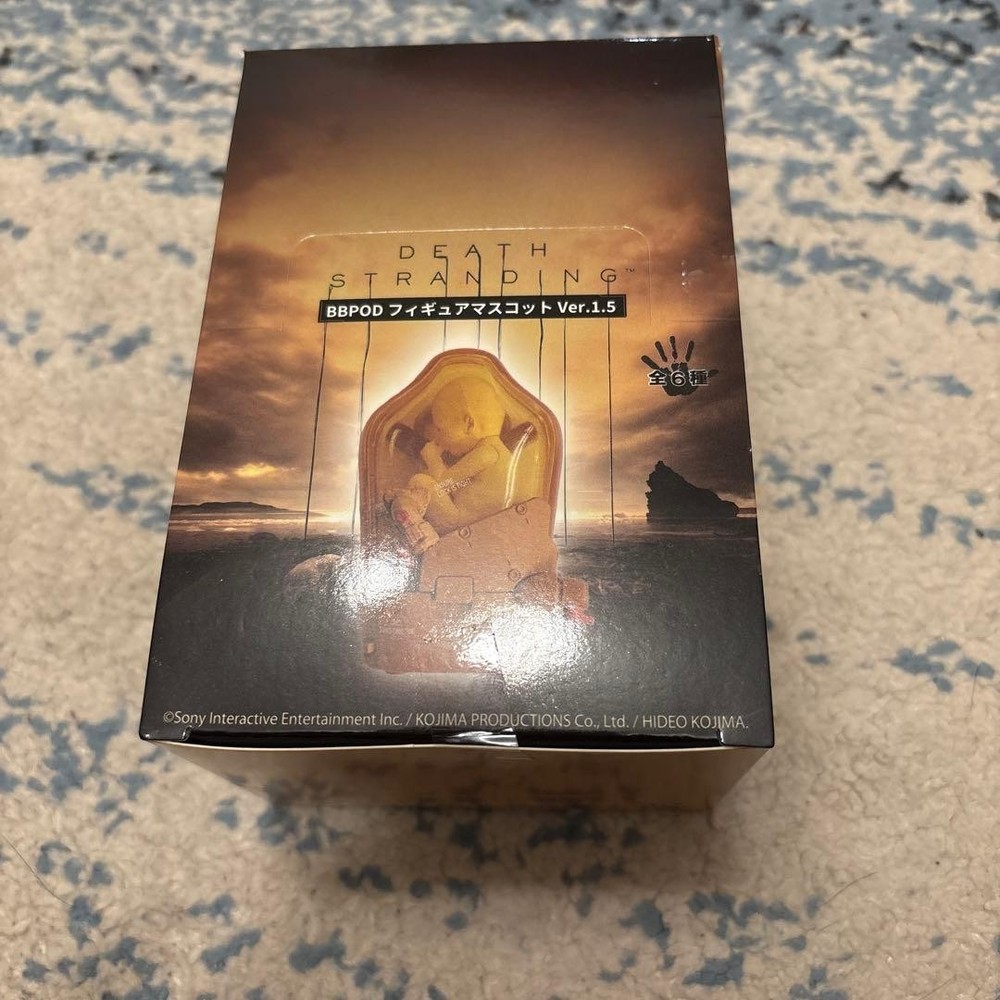 New Death Stranding BB Pod Mascot Figure 6PC Set Kojima Ver 1.5 Japan Authentic