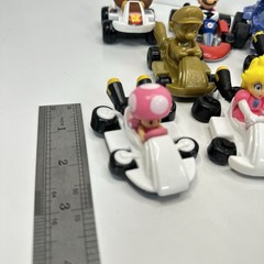 Mixed McDonald’s Nintendo Mario Kart Happy Meal Toys Lot of 17 Gold