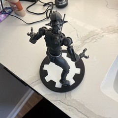 Fallout Bethesda Assaultron Dominator Statue Black #173 Of 200