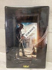 Fallout Netflix The Ghoul Dogmeat Poster Vintage Style Metal Aluminum Sign