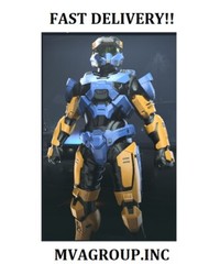 Halo Infinite- Northwest Sky Mark VII Armor Coating and Crowned Nameplate