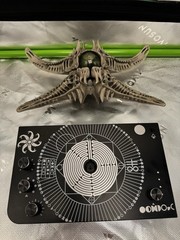 Destiny 2 Witch Queen Hive Ghost Figure + Psychometer Base Incomplete Bungie