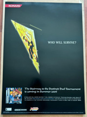 Yu-Gi-Oh! Worldwide Edition GBA Tournament Promo 2 Poster Set ~ Vintage Konami