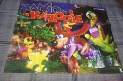 Banjo-Kazooie N64 Poster Official 2018 Lootgaming 71x56cm. Free shipping.