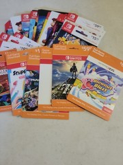 32 Nintendo Switch eShop Various NO VALUE Display Only Card