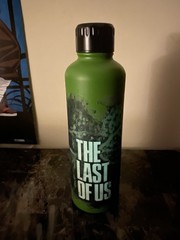 The Last of Us Glow in the Dark Metal Water Bottle
