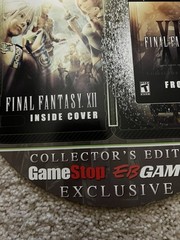 Final Fantasy XII 12 Small Store Display Rare 2006 GameStop EB Games