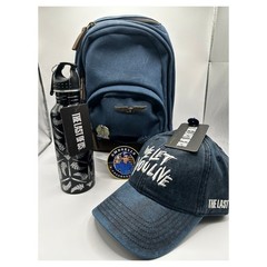 The Last of Us Part II Bundle Ellie Backpack Hat 18oz Stainless Steel Bottle New
