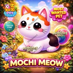 🐱 Mochi Meow |Adopt mje Meega / Neoon / NORMAL Combo Pet Cheap- Fast Delivery