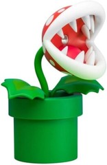 Nintendo Super Mario Bros Mini Piranha Plant Posable Lamp Night Light Décor NEW