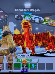 GO UP FOR Brainrots LAVA Cannelloni Dragoni 1 Qi/s