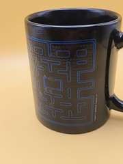 Paladone Pac-Man Color Changing Black Coffee Mug Cup Pacman