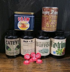 Fallout Inspired 6 Prop Set Plus 25 Bottlecaps *Handmade*