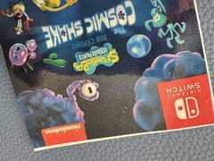 Cosmic Shake Nintendo Switch Laminated Store Shelf *Display Card ***ONLY