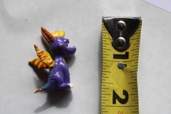 Vintage Spyro The Dragon Mini/Micro Figure – RARE (Nestle?)