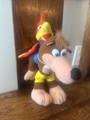 Banjo Kazooie Nintendo 64 Collectibles Rare 9″ Stuffed Plush Toy 1998
