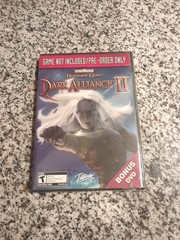 Baldur’s Gate : Dark Alliance II 2 – Preorder Promo Bonus DVD *No Game Included*