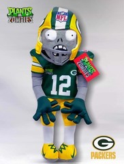 Mexican Plants Vs Zombies NFL Football Zombie 20″ Plush Doll Mexico Bootleg Toy