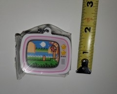 New 2025 Kirby Acrylic Charm Shaker Keyring Bandai Namco Gashapon shaking sound