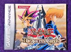 YuGiOh The Sacred Cards Yu Gi Oh Gameboy Advance Instruction Manual Only