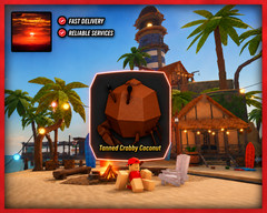 💎 [FISCH] x1 Tanned Crabby Coconut 💎FISCHFEST 2