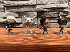 Overwatch Mini Figure Lot Set Reaper Tracer Genji Hanzo Junkrat
