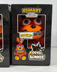 XSmart Global Five Nights at Freddys Plush LOT OF 3 Devil Freddy Bonnie Foxy NIB