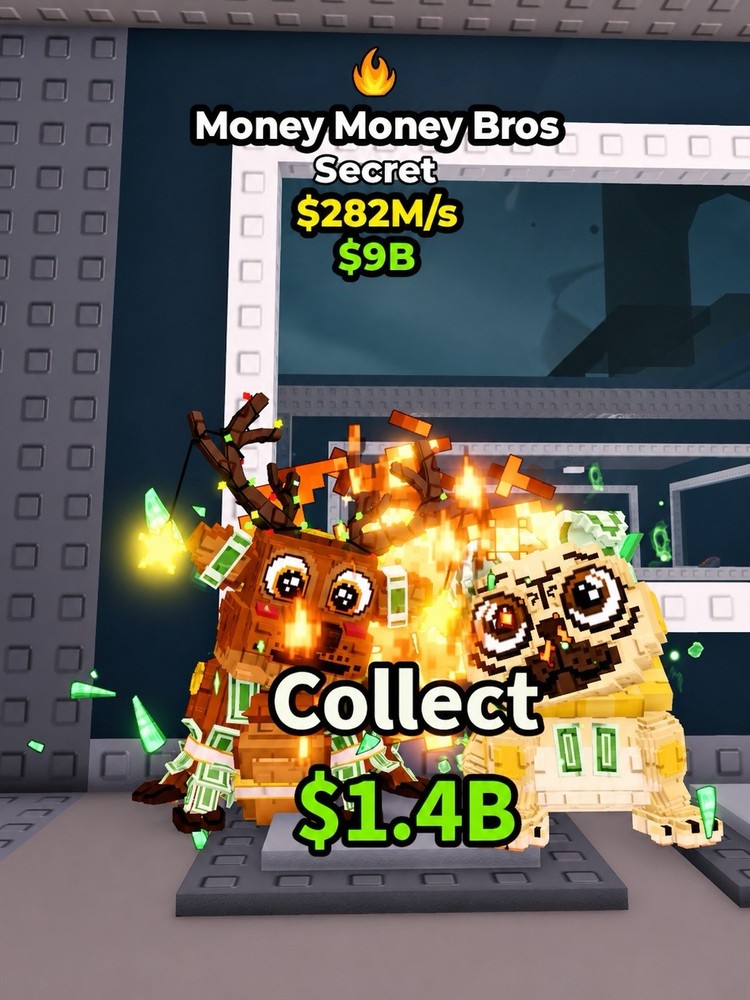 282m/s Money Money Bros – Steal A Brainrot