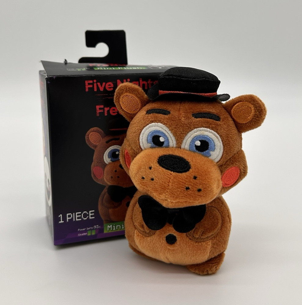 FNAF Freddy Fazbear Mini Plush Blind Box Jazwares Glow Eyes Opened to ID