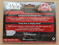 Star Wars Pin Set Disneyland Paris Darth Vader Boba Fett Stormtrooper Tie Pilot
