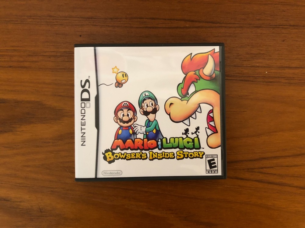 Replacement Case for Mario and Luigi: Bowser’s Inside Story Nintendo DS