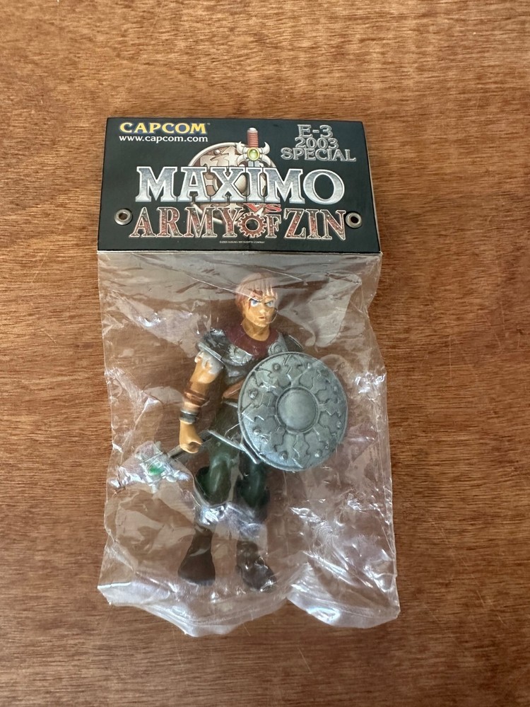 Maximo Vs Army of Zin figurine E3 2003 Special New Capcom Promo Item