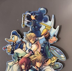 Kingdom Hearts II 2 PS2 Playstation Disney Large Store Display Standee