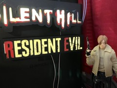 Resident Evil LED Lightbox Sign – USB Powered Gaming Room Decor – 6500K White