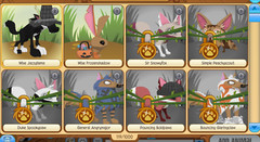 animal jam classic account, 800+ clothing items, 900+ den items READ DISCRIPTION