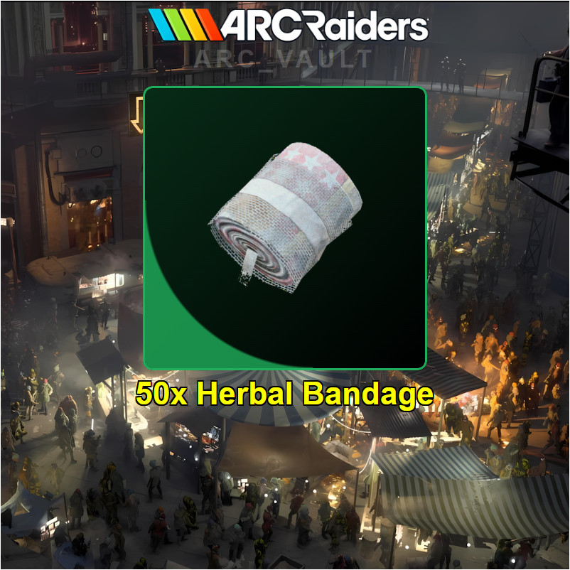 Arc Raiders ⭐ 50x Herbal Bandage ⭐( PS5 / PC/ XBOX )⭐