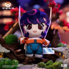 Blizzard Overwatch 10th Anniversary Plush D.Va Genji Juno Kiriko Mercy Ana
