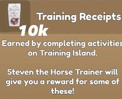 Wild Horse Islands 🌸 10,000 Training Receipts 10k 🌸 Try Get A Special TIU