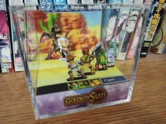 Golden Sun Manticore Handmade Diorama – Golden Sun Gameboy Gaming Cube – Fanart
