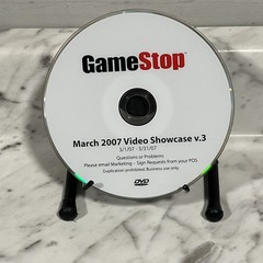GameStop TV March 2007 Store Marketing Vintage Video Game DVD Rare HTF