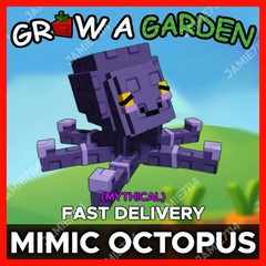 MIMIC OCTOPUS | CHEAPEST |🪴Grow a Garden ‼️FAST & EASY DELIVERY‼️