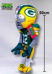 Mexican Plants Vs Zombies NFL Football Zombie 20″ Plush Doll Mexico Bootleg Toy