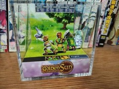 Golden Sun Jupiter Djinn Handmade Diorama – Gameboy / Retro Gaming Cube – Fanart