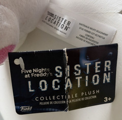 NEW Five Nights at Freddy’s Sister Location 2017 Funko Funtime Foxy Plush FNAF