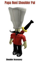 Roblox Papa Roni Shoulder Pal Toy Code – Series 10 – Get it Fast Within 24hr