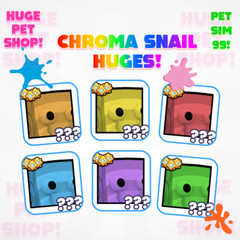 Chroma Snail in all colors! – Pet Simulator 99 – PS99 – CHEAP & Fast Delivery!