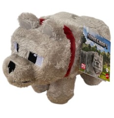Authentic Minecraft Movie Plush Bee, Sheep, Dennis Wolf, Golem, Creeper