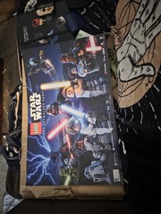 LEGO Star Wars The Skywalker Saga Poster Featuring Luke, Vader, Yoda & R2-D2
