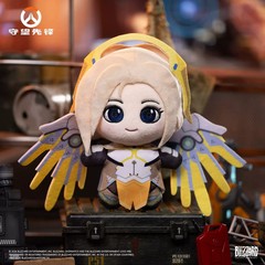Blizzard Overwatch 10th Anniversary Plush D.Va Genji Juno Kiriko Mercy Ana